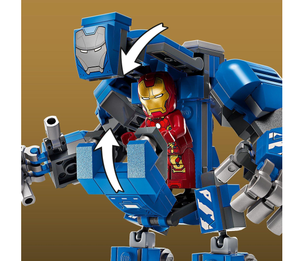 LEGO Marvel 76315 Super Heroes Laboratorium Iron Mana: Zbrojownia - 1308222 - zdjęcie 6